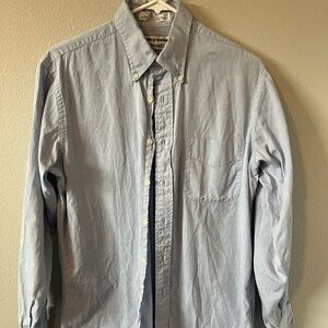 Woodward Sky Blue Casual Button-Down Shirt